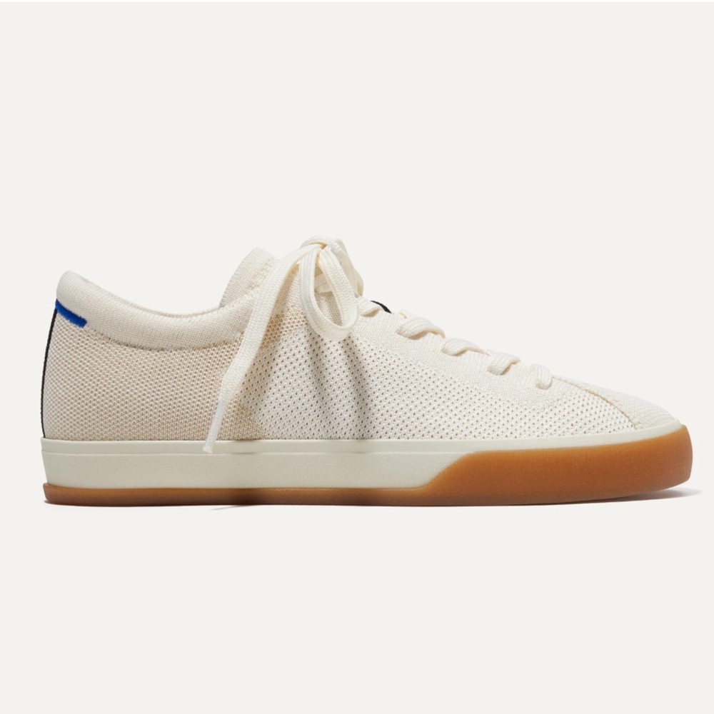 Rothy’s The Lace Up Sneaker in Sand